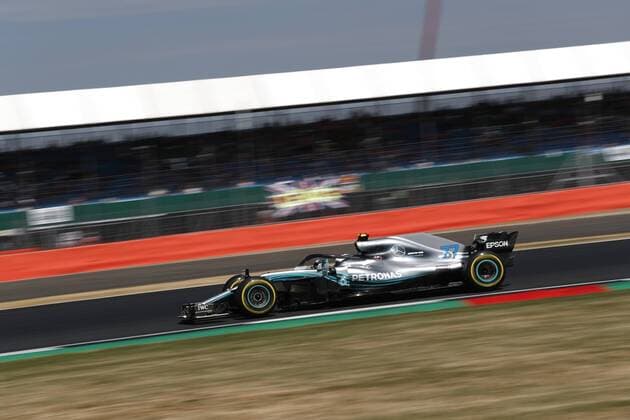 Motorsports: FIA Formula One World Championship WM Weltmeisterschaft 2018, Grand Prix of Great Britain, 77 Valtteri Bottas (FIN, Mercedes AMG Petronas Motorsport), Silverstone Great Britain