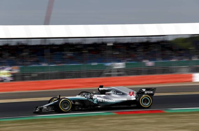 Motorsports: FIA Formula One World Championship WM Weltmeisterschaft 2018, Grand Prix of Great Britain, 44 Lewis Hamilton (GBR, Mercedes AMG Petronas Motorsport), Silverstone Great Britain