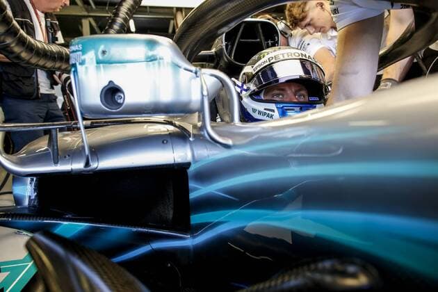 Motorsports: FIA Formula One World Championship WM Weltmeisterschaft 2018, Grand Prix of Great Britain, 77 Valtteri Bottas (FIN, Mercedes AMG Petronas Motorsport), Silverstone Great Britain