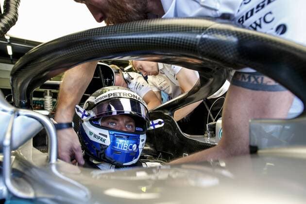 Motorsports: FIA Formula One World Championship WM Weltmeisterschaft 2018, Grand Prix of Great Britain, 77 Valtteri Bottas (FIN, Mercedes AMG Petronas Motorsport), Silverstone Great Britain