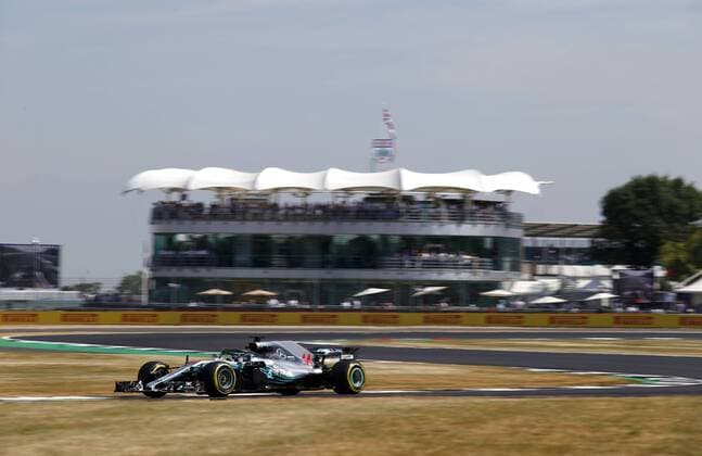 Motorsports: FIA Formula One World Championship WM Weltmeisterschaft 2018, Grand Prix of Great Britain, 44 Lewis Hamilton (GBR, Mercedes AMG Petronas Motorsport), Silverstone Great Britain
