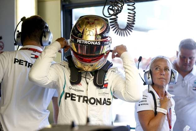 Motorsports: FIA Formula One World Championship WM Weltmeisterschaft 2018, Grand Prix of Great Britain, 44 Lewis Hamilton (GBR, Mercedes AMG Petronas Motorsport), Silverstone Great Britain