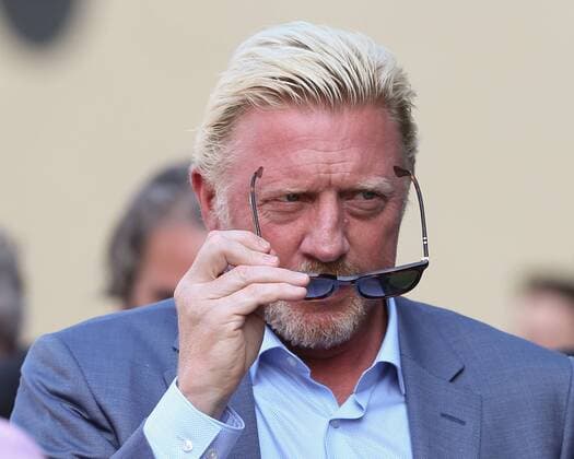 BORIS BECKER (GER) Tennis - Wimbledon 2018 - Grand Slam ITF ATP Tennis Herren WTA Tennis Damen - AELTC - London - - Great Britain - 6 July 2018. Copyright: xJuergenxHasenkopfx