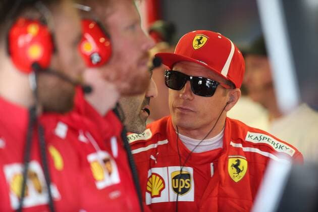Photo4 LaPresse 06 07 2018 Silverstone, England Grand Prix Formula One England 2018 In the pic: Kimi Raikkonen (FIN) Scuderia Ferrari SF71H  Copyright: xPhoto4 LaPressex