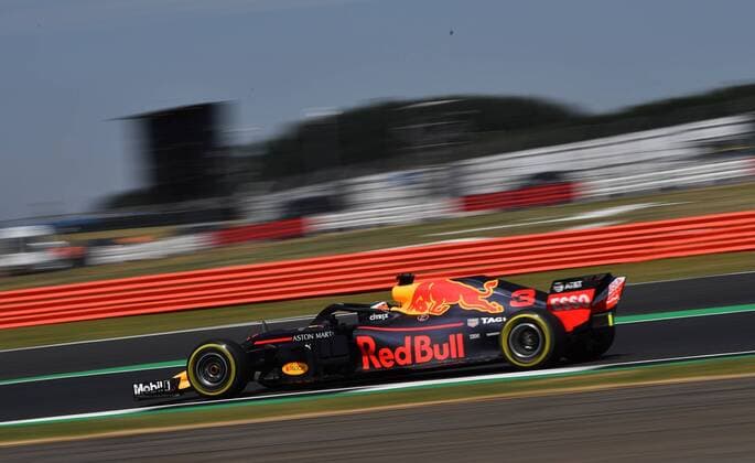 Daniel Ricciardo, Red Bull Racing, formula 1 GP, Great Britain in Silverstone 06.07.2018 Photo:mspb Jerry Andre Daniel Ricciardo, formula 1 GP, Great Britain 06.07.2018