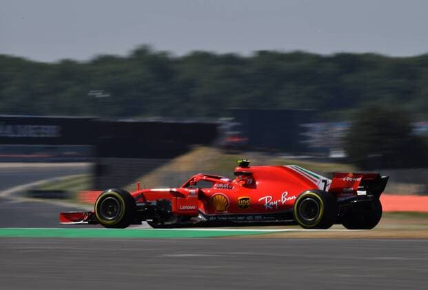 Kimi Raiikkoenen, Scuderia Ferrari, formula 1 GP, Great Britain in Silverstone 06.07.2018 Photo:mspb Jerry Andre Kimi Raikkoenen, formula 1 GP, Great Britain 2018