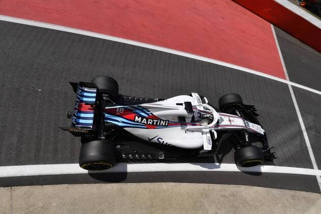 Lance Stroll, Williams F1 Team, formula 1 GP, Great Britain in Silverstone 06.07.2018 Photo:mspb Jerry Andre Lance Stroll, formula 1 GP, Great Britain 2018