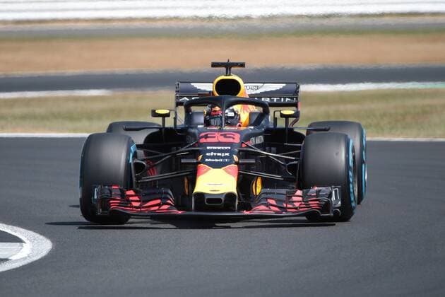 Photo4 LaPresse 06 07 2018 Silverstone, England Grand Prix Formula One England 2018 In the pic: Max Verstappen (NED) Red Bull Racing RB14  Copyright: xPhoto4 LaPressex