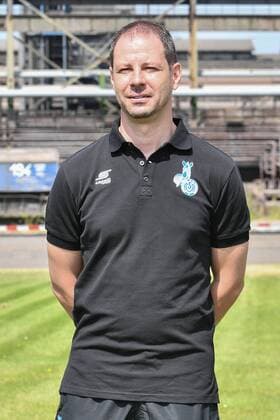 GER, offizieller Fototermin Porträttermin Portraettermin MSV Duisburg Co- Trainer Yontcho Arsov; MSV Duisburg; 2.BL, Porträttermin 2018 2019 hoch, Hochformat