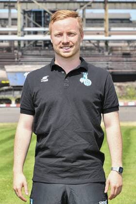 GER, offizieller Fototermin Porträttermin Portraettermin MSV Duisburg Co- Trainer & Analyst Philipp Klug; MSV Duisburg; 2.BL, Porträttermin 2018 2019 hoch, Hochformat