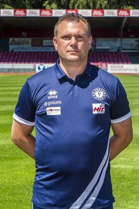 Trainer Uwe Koschinat; SC Fortuna Köln; 3. Liga; PortraÌˆttermin 2018 2019 Portraittermin SC Fortuna Köln