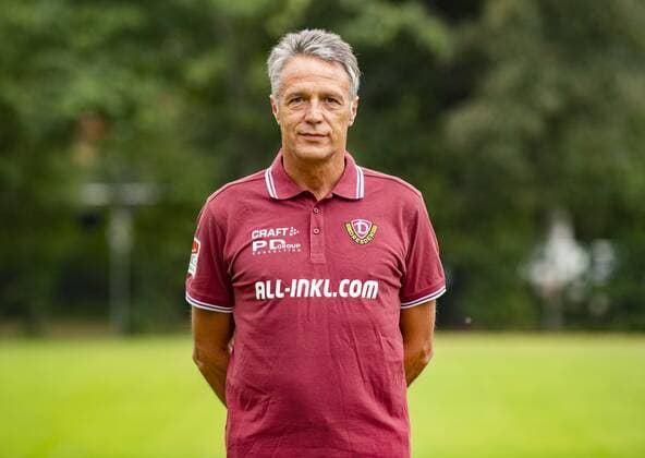 Trainer Uwe Neuhaus; SG Dynamo Dresden; 2.BL, Porträttermin, Saison 2018 2019, Freitag (06.07.2018). Trainer Uwe Neuhaus.