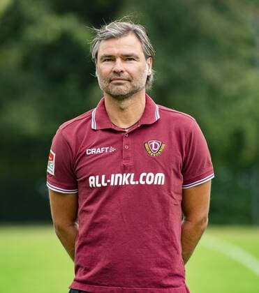 Matthias Lust; SG Dynamo Dresden; 2.BL, Porträttermin, Saison 2018 2019, Freitag (06.07.2018). Matthias Lust (Co-Trainer).