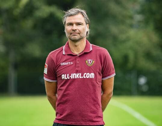 Matthias Lust; SG Dynamo Dresden; 2.BL, Porträttermin, Saison 2018 2019, Freitag (06.07.2018). Matthias Lust (Co-Trainer).