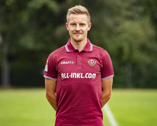 Felix Schimmel; SG Dynamo Dresden; 2.BL, Porträttermin, Saison 2018 2019, Freitag (06.07.2018). Felix Schimmel (Co-Trainer).