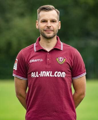 Physiotherapeut Alexander Schurig; SG Dynamo Dresden; 2.BL, Porträttermin, Saison 2018 2019, Freitag (06.07.2018). Physiotherapeut Alexander Schurig.