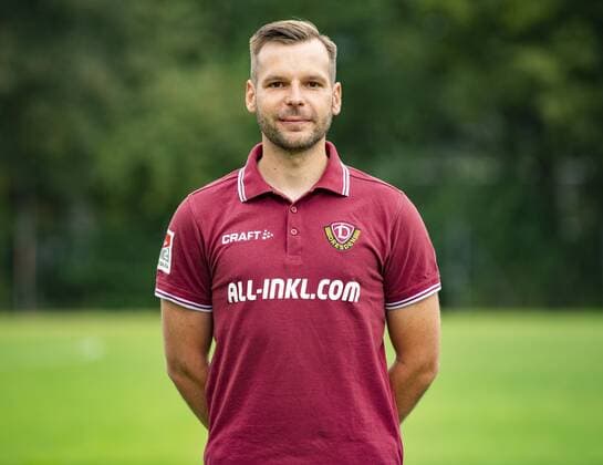 Physiotherapeut Alexander Schurig; SG Dynamo Dresden; 2.BL, Porträttermin, Saison 2018 2019, Freitag (06.07.2018). Physiotherapeut Alexander Schurig.