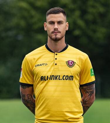 Dario Dumic; SG Dynamo Dresden; 2.BL, Porträttermin, Saison 2018 2019, Freitag (06.07.2018). Dario Dumic.