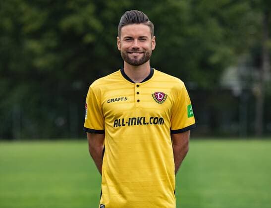Niklas Kreuzer; SG Dynamo Dresden; 2.BL, Porträttermin, Saison 2018 2019, Freitag (06.07.2018). Niklas Kreuzer.