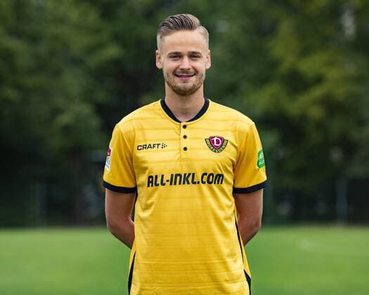 Lucas Röser; SG Dynamo Dresden; 2.BL, Porträttermin, Saison 2018 2019, Freitag (06.07.2018). Lucas Röser.