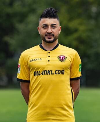 Aias Aosman; SG Dynamo Dresden; 2.BL, Porträttermin, Saison 2018 2019, Freitag (06.07.2018). Aias Aosman.