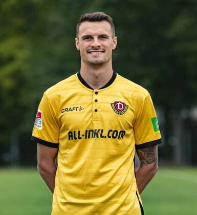 Philip Heise; SG Dynamo Dresden; 2.BL, Porträttermin, Saison 2018 2019, Freitag (06.07.2018). Philip Heise.