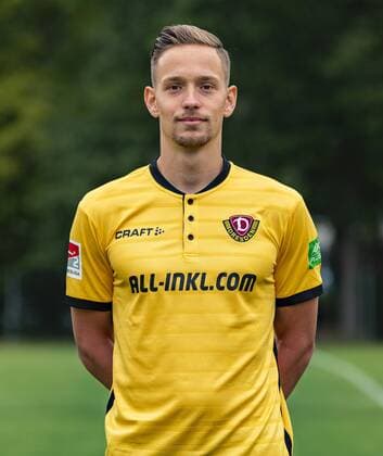 Jannik Müller; SG Dynamo Dresden; 2.BL, Porträttermin, Saison 2018 2019, Freitag (06.07.2018). Jannik Müller.