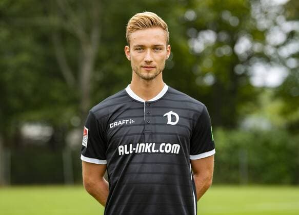 Torwart Tim Boss; SG Dynamo Dresden; 2.BL, Porträttermin, Saison 2018 2019, Freitag (06.07.2018). Torwart Tim Boss.