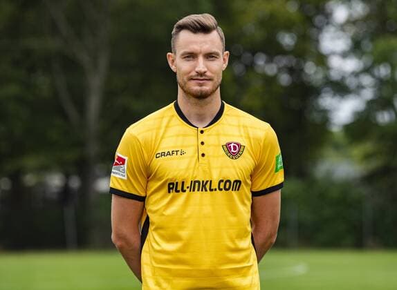 Florian Ballas; SG Dynamo Dresden; 2.BL, Porträttermin, Saison 2018 2019, Freitag (06.07.2018). Florian Ballas.