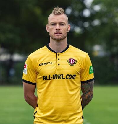Brian Hamalainen; SG Dynamo Dresden; 2.BL, Porträttermin, Saison 2018 2019, Freitag (06.07.2018). Brian Hamalainen.