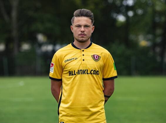 Vasil Kusej; SG Dynamo Dresden; 2.BL, Porträttermin, Saison 2018 2019, Freitag (06.07.2018). Vasil Kusej.