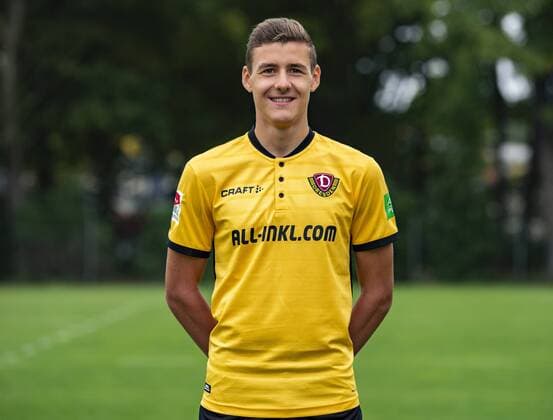 Marius Hauptmann; SG Dynamo Dresden; 2.BL, Porträttermin, Saison 2018 2019, Freitag (06.07.2018). Marius Hauptmann.