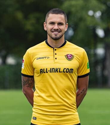 Pascal Testroet; SG Dynamo Dresden; 2.BL, Porträttermin, Saison 2018 2019, Freitag (06.07.2018). Pascal Testroet.