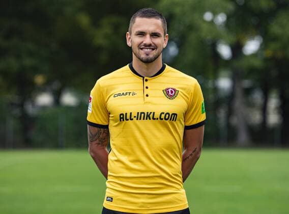 Pascal Testroet; SG Dynamo Dresden; 2.BL, Porträttermin, Saison 2018 2019, Freitag (06.07.2018). Pascal Testroet.