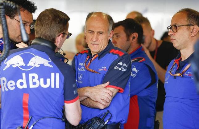 Motorsports: FIA Formula One World Championship WM Weltmeisterschaft 2018, Grand Prix of Great Britain, Franz Tost (AUT, Scuderia Toro Rosso), Silverstone Great Britain