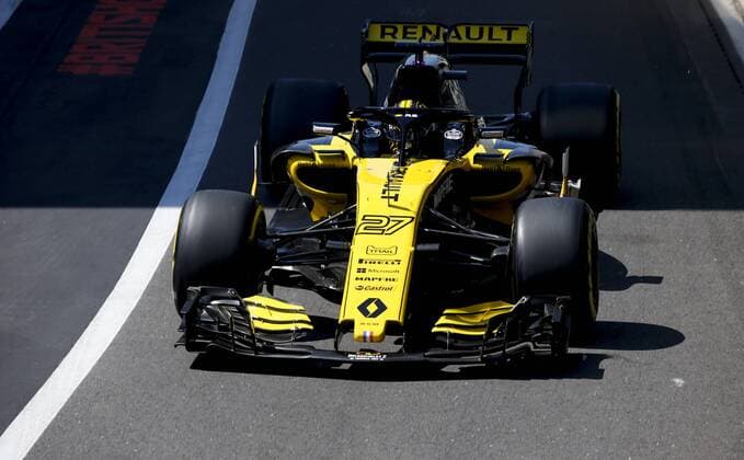 Motorsports: FIA Formula One World Championship WM Weltmeisterschaft 2018, Grand Prix of Great Britain, 27 Nico Hulkenberg (GER, Renault Formula One Team), Silverstone Great Britain