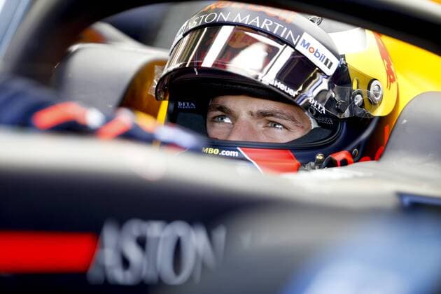 Motorsports: FIA Formula One World Championship WM Weltmeisterschaft 2018, Grand Prix of Great Britain, 33 Max Verstappen (NLD, Aston Martin Red Bull Racing), Silverstone Great Britain
