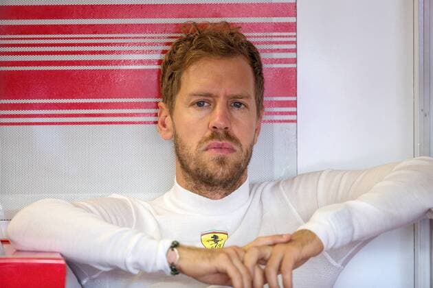 Sebastian Vettel (Scuderia Ferrari) nachdenklich GBR, FIA, Formel 1, Grosser Preis von Grossbritannien Silverstone Copyright: xEIBNER Illmannx EP_EER