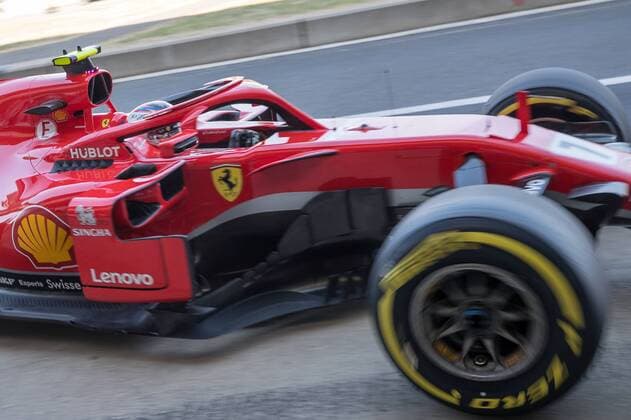 Kimi Raikkoenen (Scuderia Ferrari) GBR, FIA, Formel 1, Grosser Preis von Grossbritannien Silverstone Copyright: xEIBNER Illmannx EP_EER