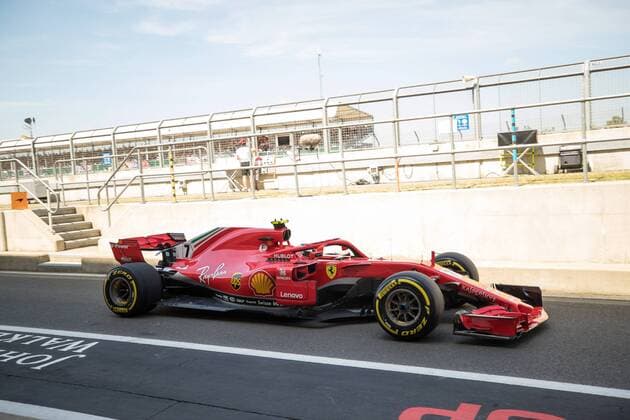 Kimi Raikkoenen (Scuderia Ferrari) GBR, FIA, Formel 1, Grosser Preis von Grossbritannien Silverstone Copyright: xEIBNER Illmannx EP_EER