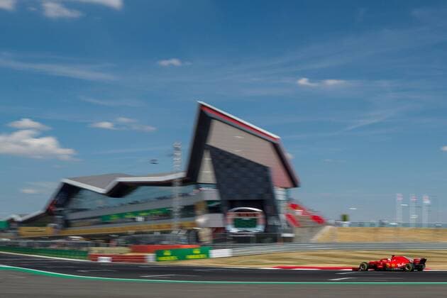 Sebastian Vettel (Scuderia Ferrari) GBR, FIA, Formel 1, Grosser Preis von Grossbritannien Silverstone Copyright: xEIBNER Illmannx EP_EER