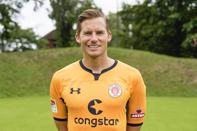 TW Philipp Heerwagen (St.Pauli) 05.07.18, Hamburg, Mannschaftsfototermin FC St.Pauli,