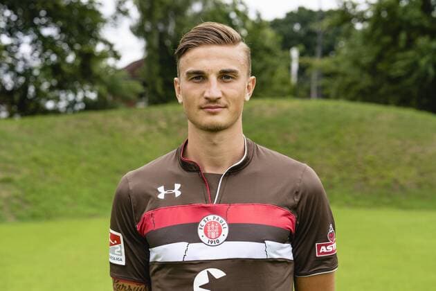 Philipp Ziereis (St.Pauli) 05.07.18, Hamburg, Mannschaftsfototermin FC St.Pauli,