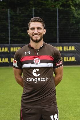 Dimitros Diamantakos (St.Pauli) 05.07.18, Hamburg, Mannschaftsfototermin FC St.Pauli,