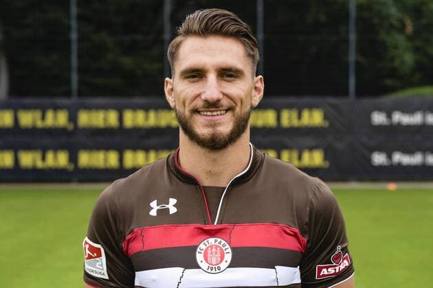 Dimitros Diamantakos (St.Pauli) 05.07.18, Hamburg, Mannschaftsfototermin FC St.Pauli,