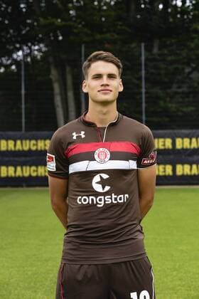 Luca-Milan Zander (St.Pauli) 05.07.18, Hamburg, Mannschaftsfototermin FC St.Pauli,