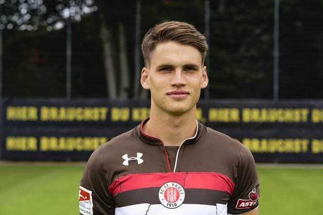 Luca-Milan Zander (St.Pauli) 05.07.18, Hamburg, Mannschaftsfototermin FC St.Pauli,