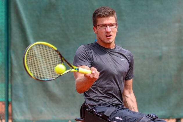 Nick Nobbe (GER) 2 , 30. German Open Rollstuhltennis 30th German Open Wheelchair Tennis, Berlin, 07.07.2018 7th july 2018,