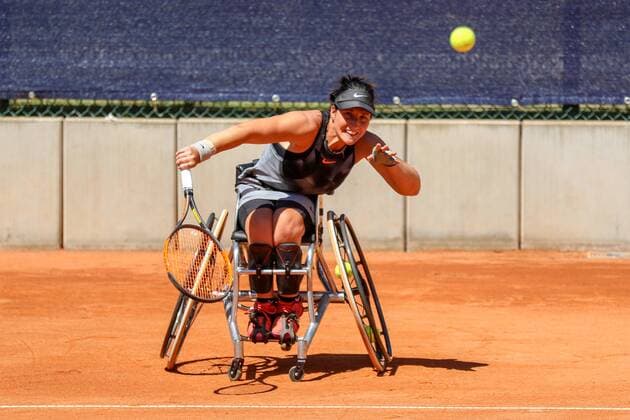 Katharina Krüger (GER) 2 , 30. German Open Rollstuhltennis 30th German Open Wheelchair Tennis, Berlin, 07.07.2018 7th july 2018,