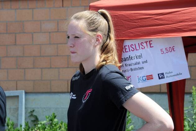 Madita Kohorst (TusSies Metzingen) TusSies Metzingen,Handball,Ligaspiel;Vorbereitung,08.07.2018;Foto:TBaur Eibner 2. TusSies Metzingen Sommerfest Metzingen Copyright: xEIBNER TobiasxBaurx EP_TBR